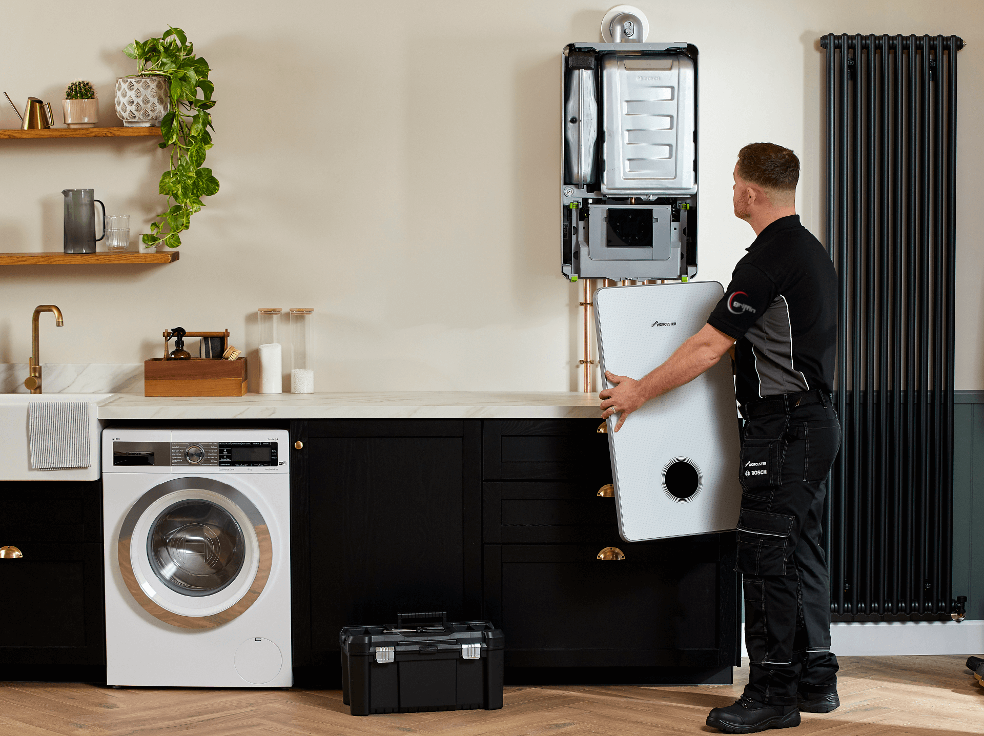 Boiler-Engineer-With-Cover-off-Boiler-griffin